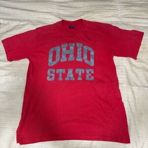 Vintage Ohio State University JanSport Red T-Shirt X-Large
